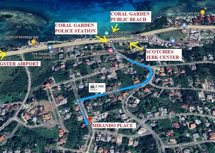 Mirando Place #2---beach Club Access, Hot Tub, Gym, Pool, 3 Lounges, Townhouse 2 ,airport 10min Holiday home Montego Bay